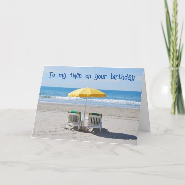 TARJETA **A MI MIEDO** MERECE UNA "GRAN VISTA" CUMPLEAÑOS (Anverso)