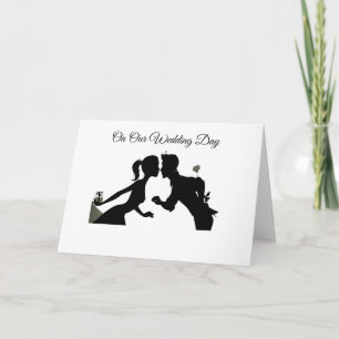 TARJETA A ***MI NOVIA*** NO PUEDE ESPERAR A SER TU "ESPOSO