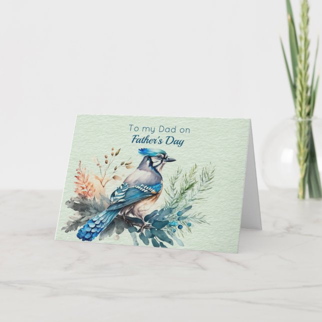 Tarjeta A mi papá en el día del padre (Anverso)