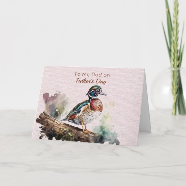 Tarjeta A mi papá en el día del padre (Anverso)