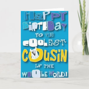 TARJETA A MI "PRIMO" EN ****TU CUMPLEAÑOS*****