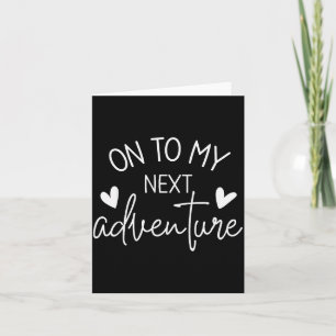 Tarjeta A Mi Próxima Aventura Verano Camng Vacaciones 