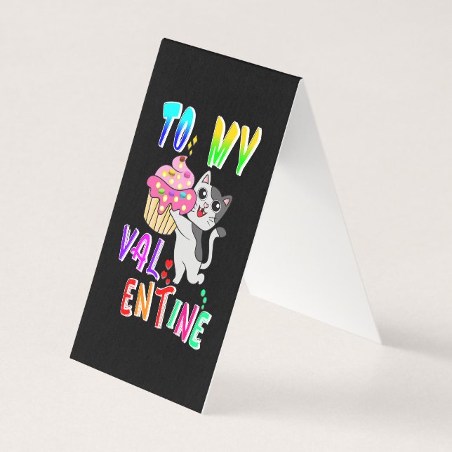 Tarjeta A mi San Valentín (Anverso)