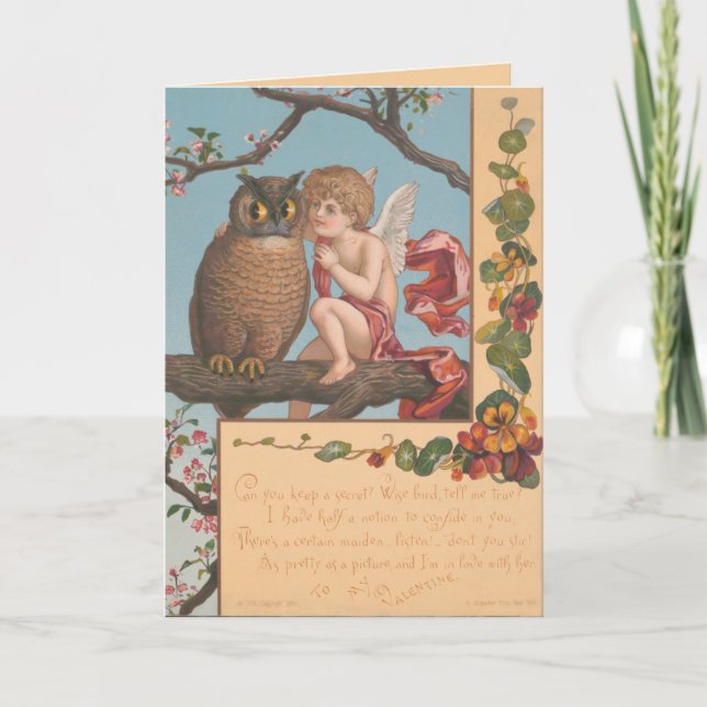 Tarjeta A mi San Valentín (Anverso)