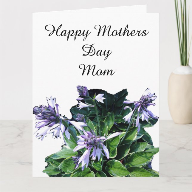 Tarjeta A MOTHERS DAY MESSAGE TO MOM card (Anverso)