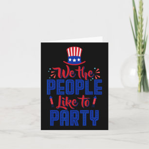 Tarjeta A Nosotros, El Pueblo, Nos Gusta El Fiesta 4 De Ju