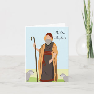 Tarjeta A nuestro Pastor
