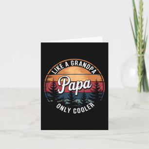 Tarjeta A Papá Le Gusta El Abuelo Solo Un Papá Gracioso.