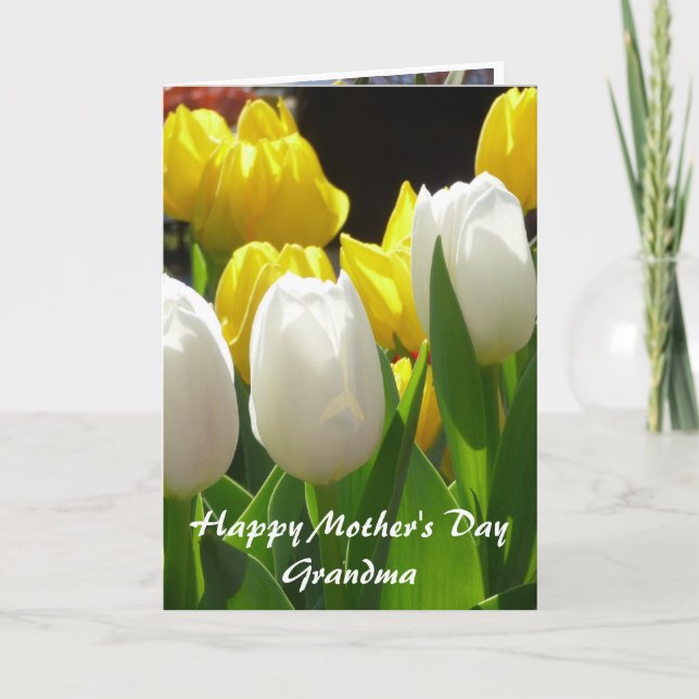 Tarjeta A partir (1) de nieto a la abuela (Anverso)