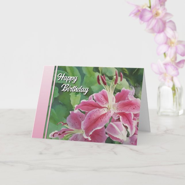 Tarjeta A Prayer for You on Your Birthday - Card (Orquídea)
