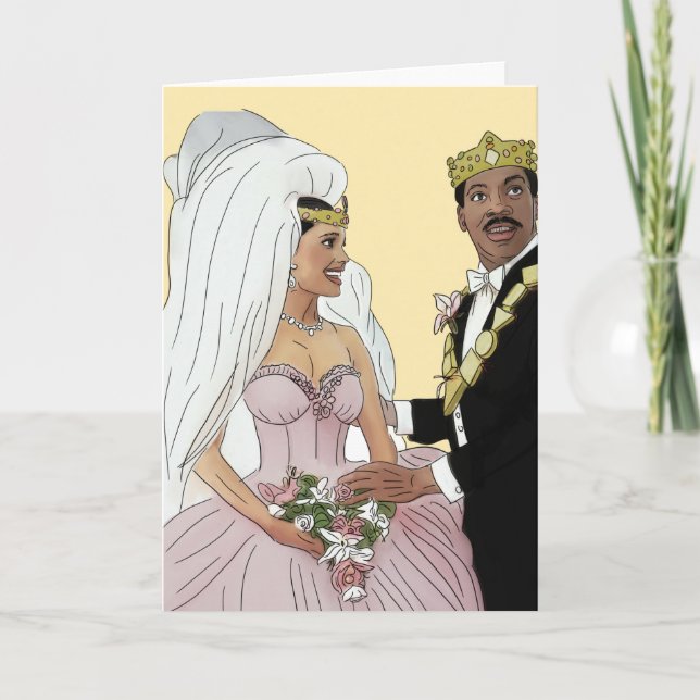 Tarjeta A prince in New york (Anverso)