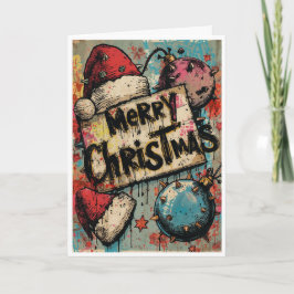 Tarjeta A punk christmas card