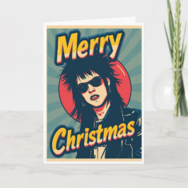 Tarjeta A punk christmas card