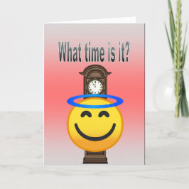 Tarjeta ¿A qué hora es?