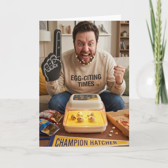 Tarjeta A Small Crack, A Big Celebration (Anverso)