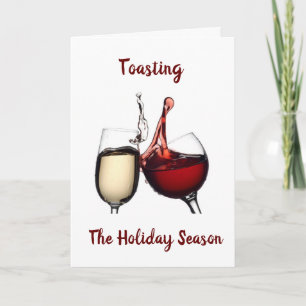 TARJETA ***A TOAST ESPECIAL*** PARA UNA NAVIDAD FEROSA