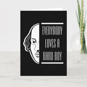 Tarjeta A Todos Les Encanta Un Niño Bardo Shakespeare Thes