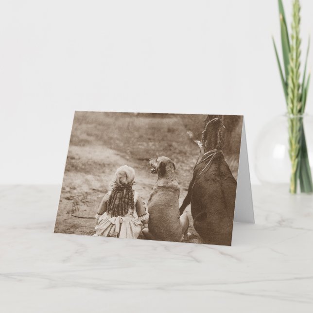 Tarjeta A Través De La Película Silenciosa De La Puerta Tr (Anverso)