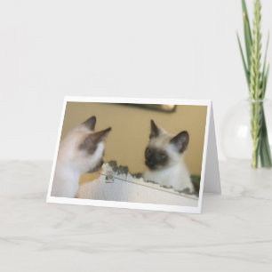 Tarjeta A veces, usted apenas le conoce mirada buena .....