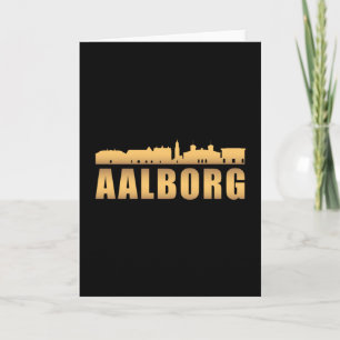 Tarjeta Aalborg Dinamarca City Skyline Cityscape Gratis