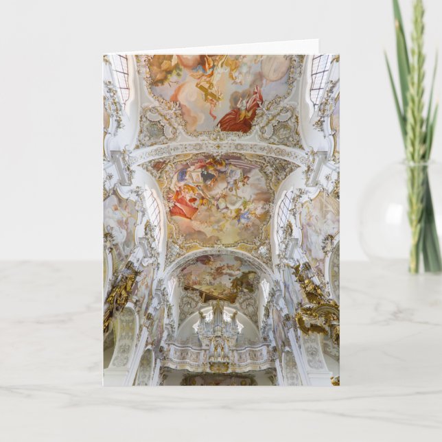 Tarjeta Abadía de Steingaden (Anverso)