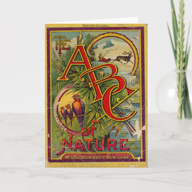 Tarjeta ABC de la Naturaleza (Anverso)