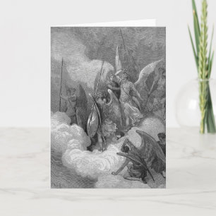 Tarjeta Abdiel ataca Satan