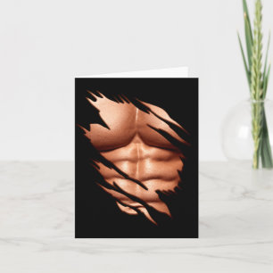 Tarjeta Abdominales Rotos Clic Divertido