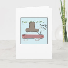 Tarjeta Abe Lincoln Divertido Ilustrado