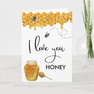 Tarjeta Abeja de la cosecha Aniversario Te amo
