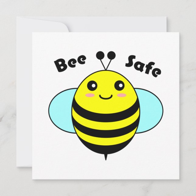 Tarjeta Abeja Segura 3 (Anverso)