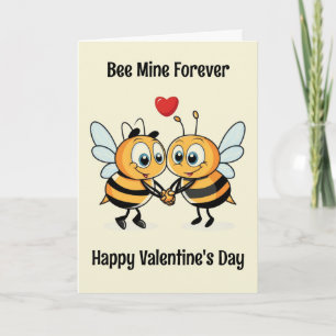 Tarjeta Abejas Lindas San Valentín