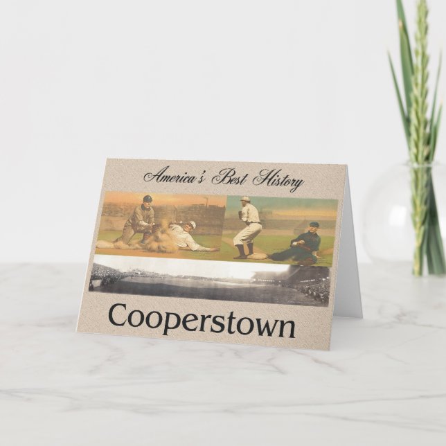 Tarjeta ABH Cooperstown (Anverso)