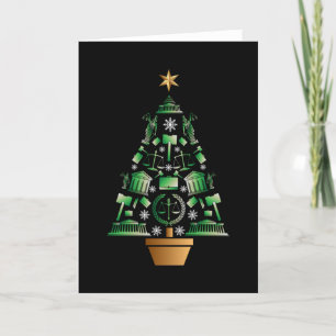 Tarjeta Abogado Árbol de Navidad