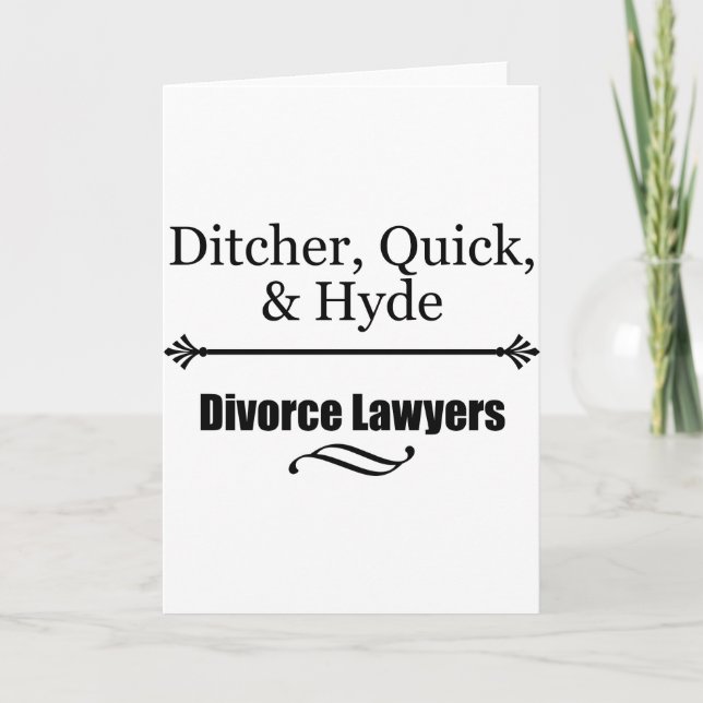 Tarjeta Abogados divorciados (Anverso)