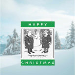 Tarjeta Abogados legales y Navidades felices de hombre de<br><div class="desc">Feliz abogado de Navidades. Tarjeta de Navidades legales. Navidades con un personalizado gracioso con abogados y un muñeco de nieve. Diseño de tarjetas para abogados,  abogados,  negocios legales o abogados y abogados. Tarjeta de Navidades divertidos para personalizar con tus propios detalles y enviar en Navidad.</div>