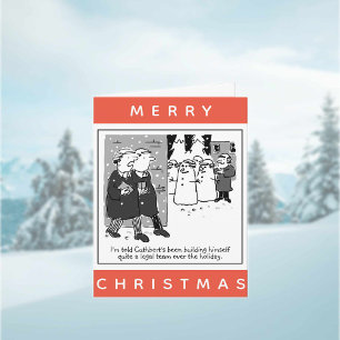 Tarjeta Abogados Legales Y Navidades Personalizados De Sno