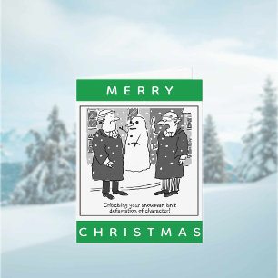 Tarjeta Abogados Legales Y Un Cómic De Navidad De Hombre D