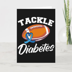 Tarjeta Abordar la diabetes del guerrero del T1d para la d
