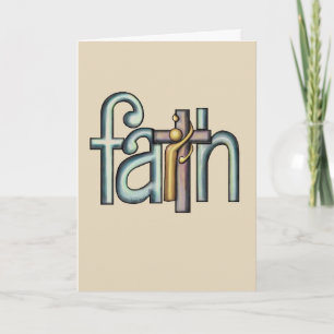 Tarjeta Abrace la cruz