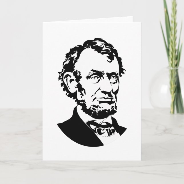 Tarjeta Abraham Lincoln (Anverso)