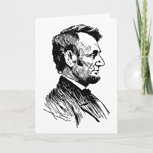 Tarjeta Abraham Lincoln (Anverso)