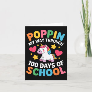 Tarjeta Abrar mi camino a través de 100 días de diversión 