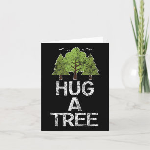 Tarjeta Abraza Un Árbol Abraza Un Árbol Día Del Árbol Tier