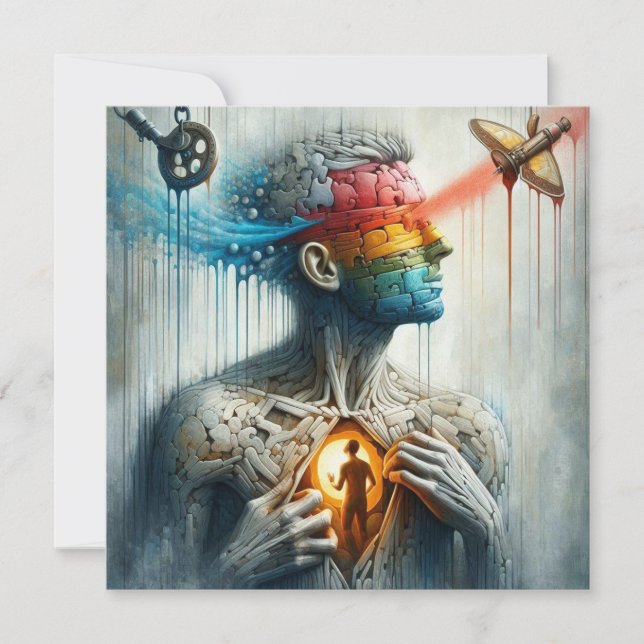 Tarjeta Abrazar tus heridas (Anverso)