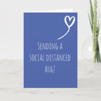 Abrazo con Distanciamiento Social Te Extraño Cumpl