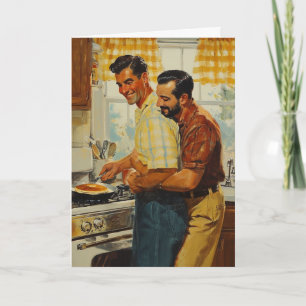 Tarjeta Abrazo de cocina iluminada por el sol