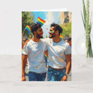 Tarjeta Abrazo en la Marcha del Orgullo