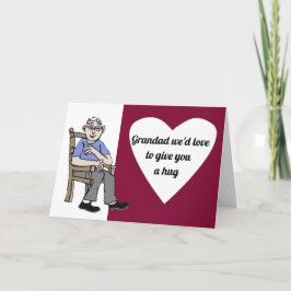 Tarjeta Abrazo para papá