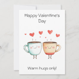 Tarjeta ¡Abrazos Calurosos! – Saludo de San Valentín Acoge